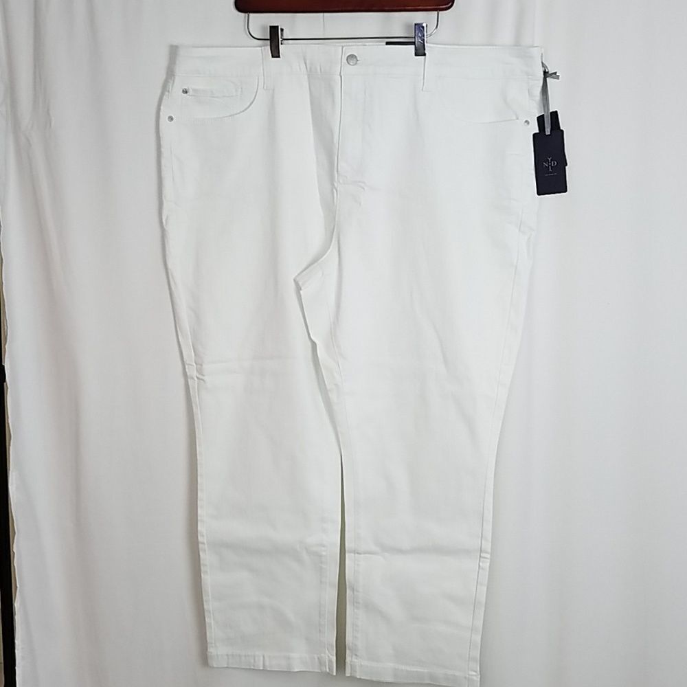 NYDJ Not Your Daughters Jeans White Ankle Pants